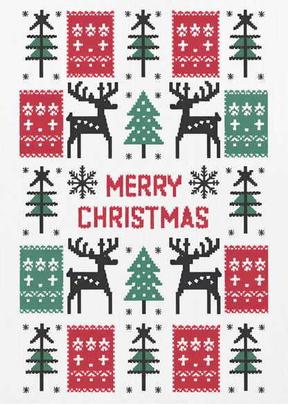 Art mural Impression sur toile Joyeux Noël