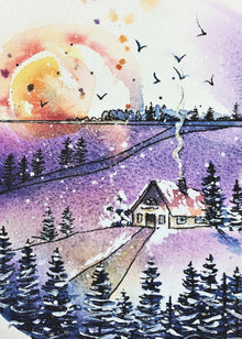 Tableau mural Toile imprimée Hiver 2