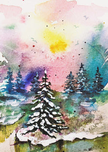 Art mural Hiver 9 Impression sur toile