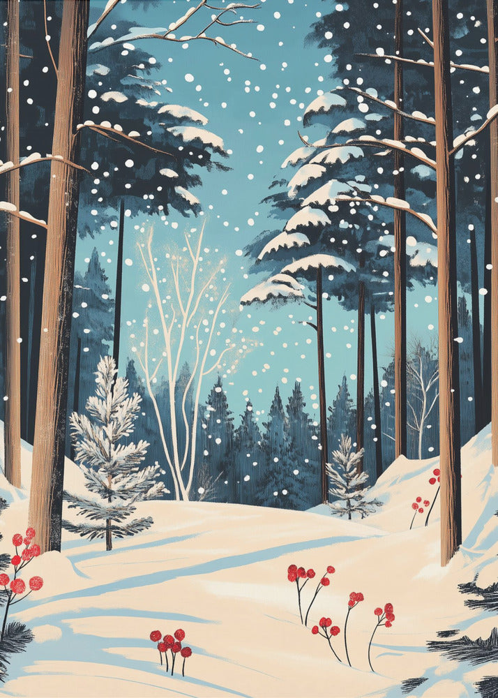 Impression sur toile personnalisée de Noël 16″X20″