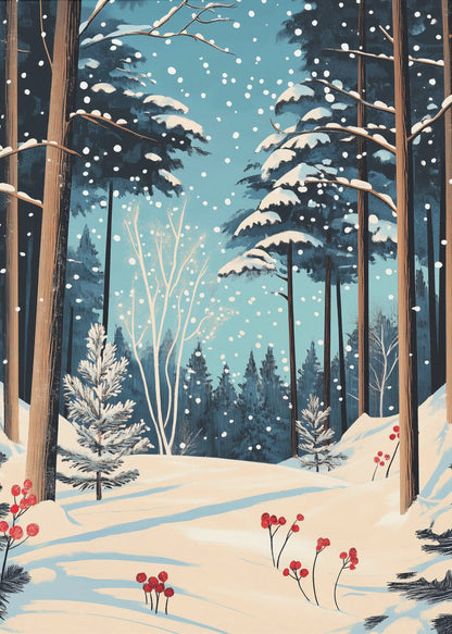 Impression sur toile personnalisée de Noël 16″X20″