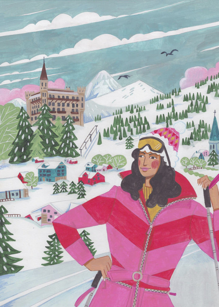 Impression sur toile personnalisée de Noël 16″X20″