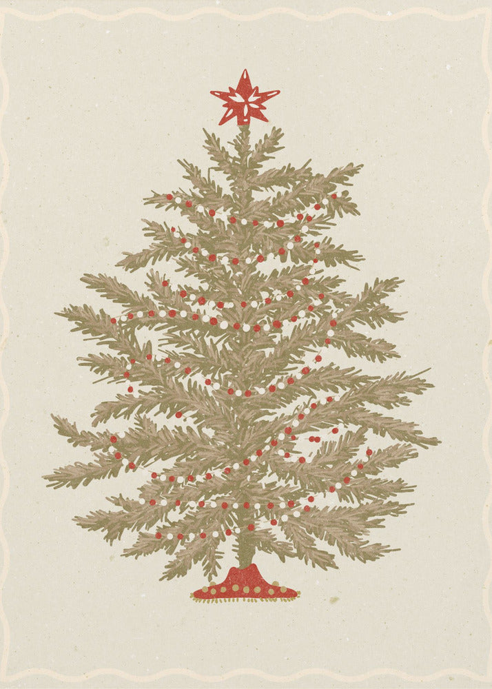 Impression sur toile personnalisée de Noël 16″X20″