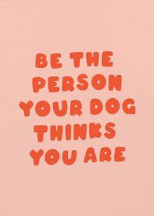 Typographie murale pour les amoureux des chiens