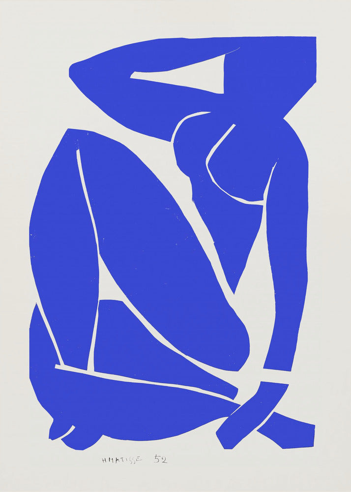 Décoration murale Nudo Blu III 1952
