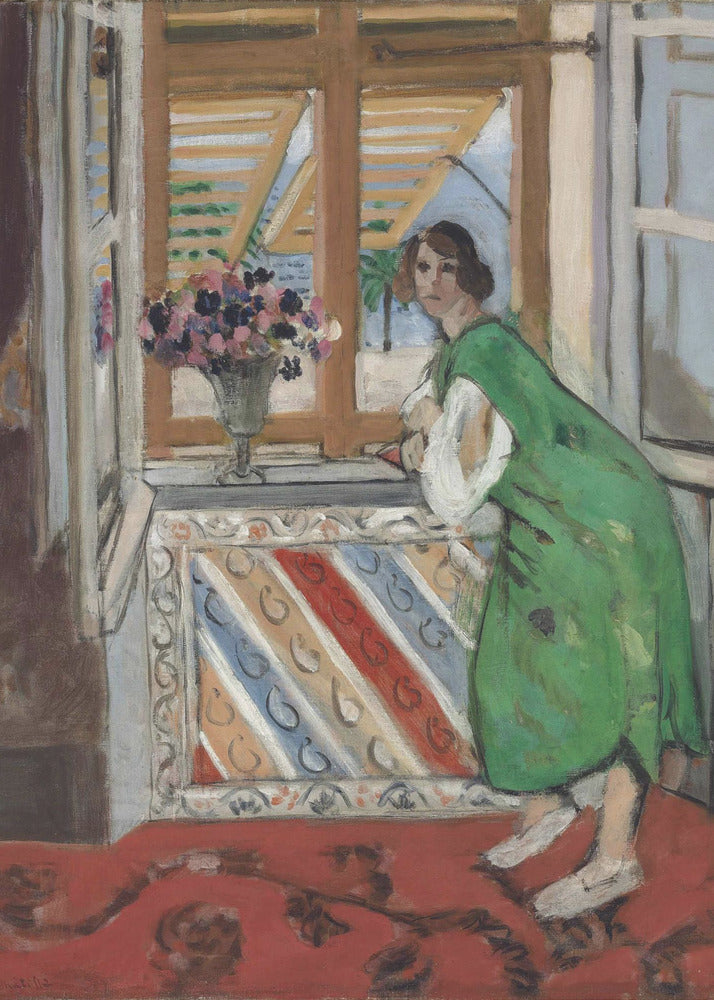 Art mural Jeune Fille à La Mauresque Original 1939