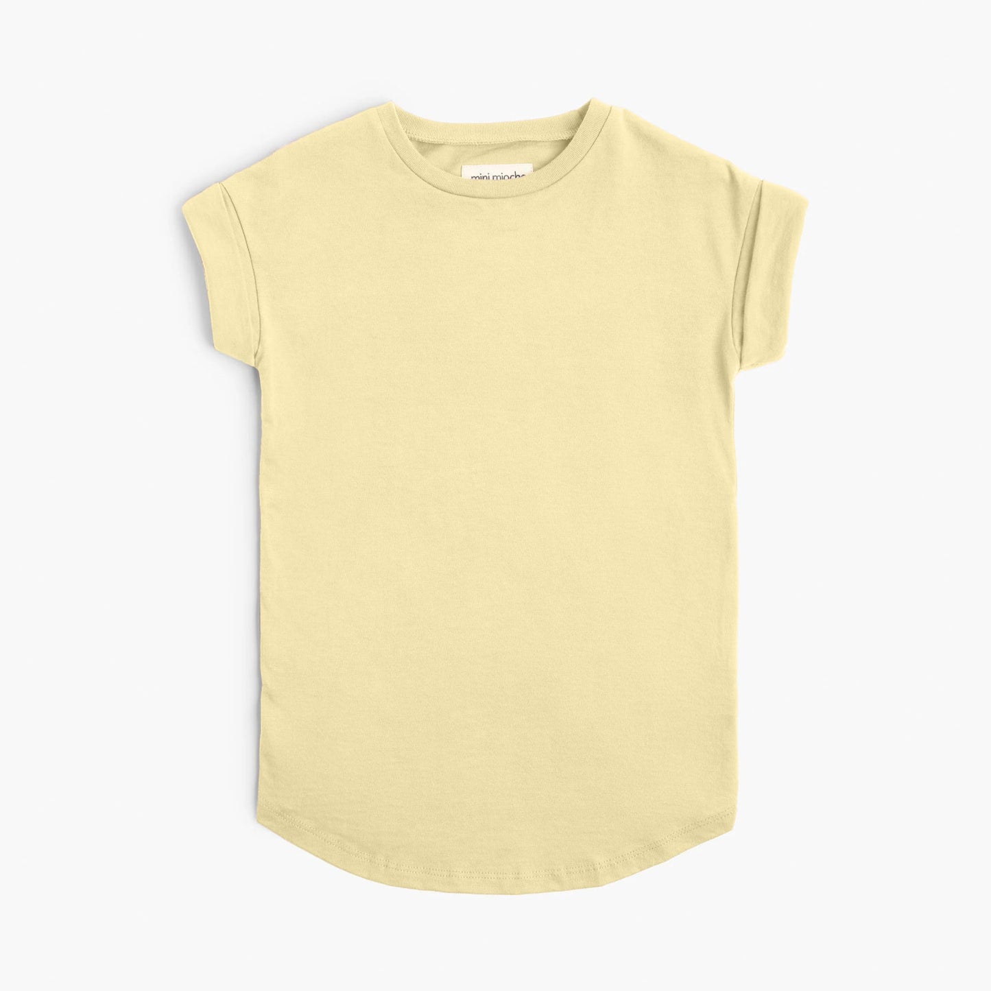 Robe nuage à manches retroussées