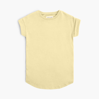 Robe nuage à manches retroussées