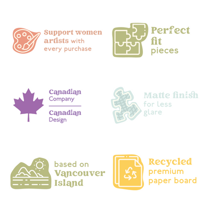 Vancouver Island | 1000-Piece Puzzle for Adults | Designed in Canada by Capri Sadler