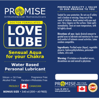 Promise LOVE LUBE, 340ml *Bonus Size