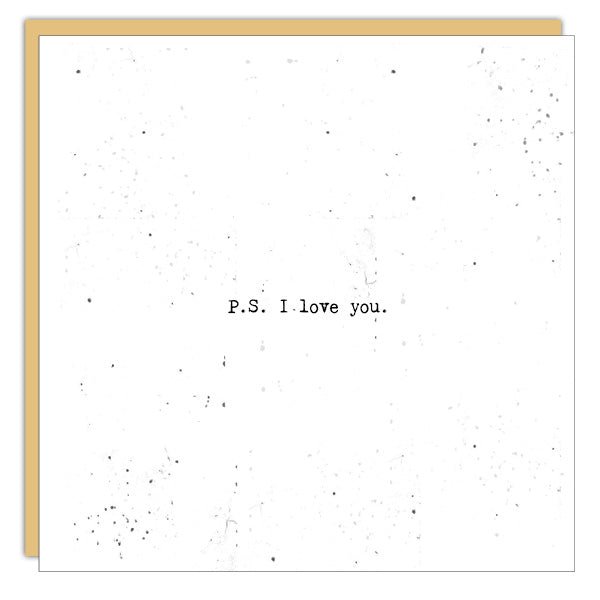 Stationery - Little Gem Card - P.S. I Love You