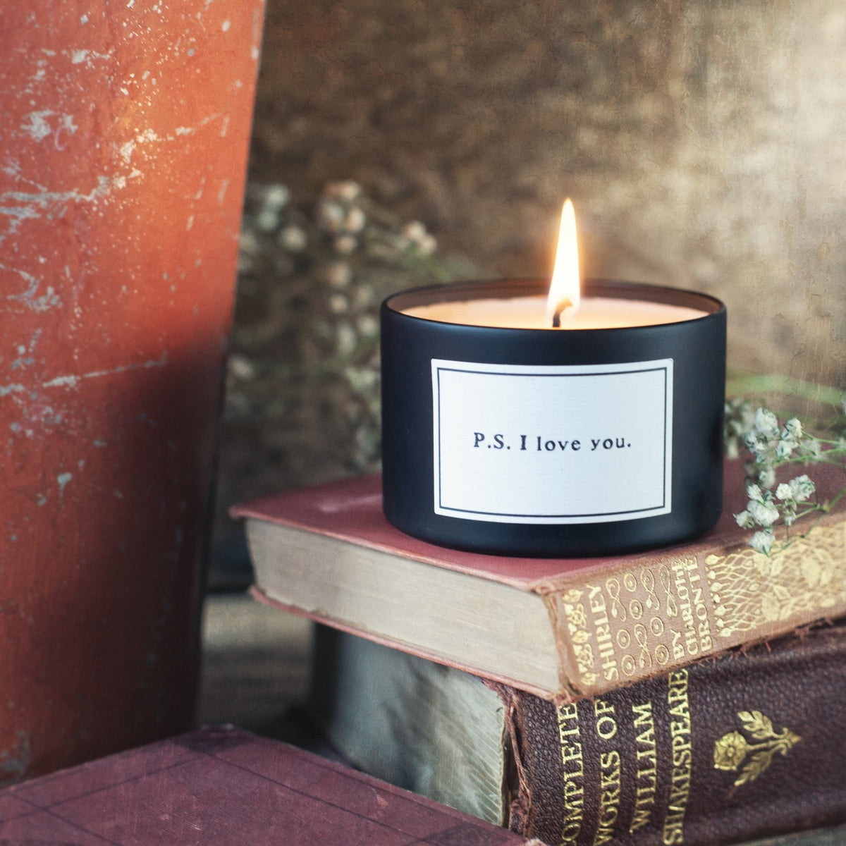 Candle - Quote - P.S. I Love You