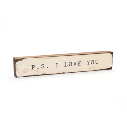 Timber Bit - Large - P.S. I Love You