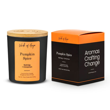 Pumpkin Spice Candle | Nutmeg + Cinnamon