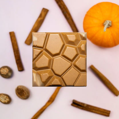Barre de chocolat aux épices citrouille