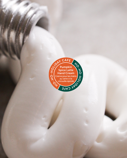 VACANCES 2025 - Crème mains Latté épicé à la citrouille