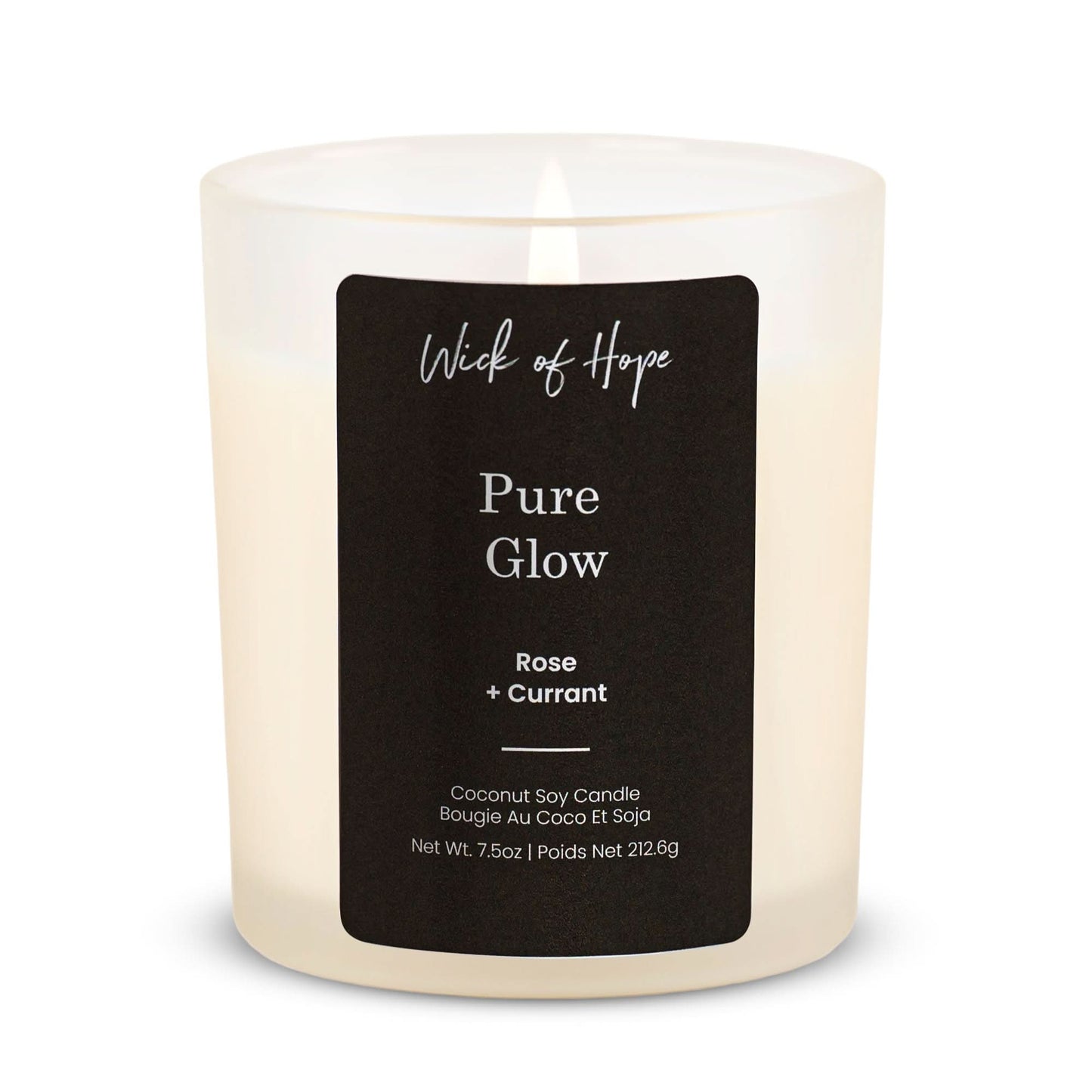 Pure Glow Candle | Rose + Currant