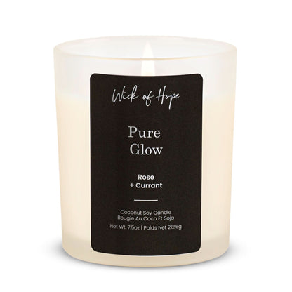Pure Glow Candle | Rose + Currant