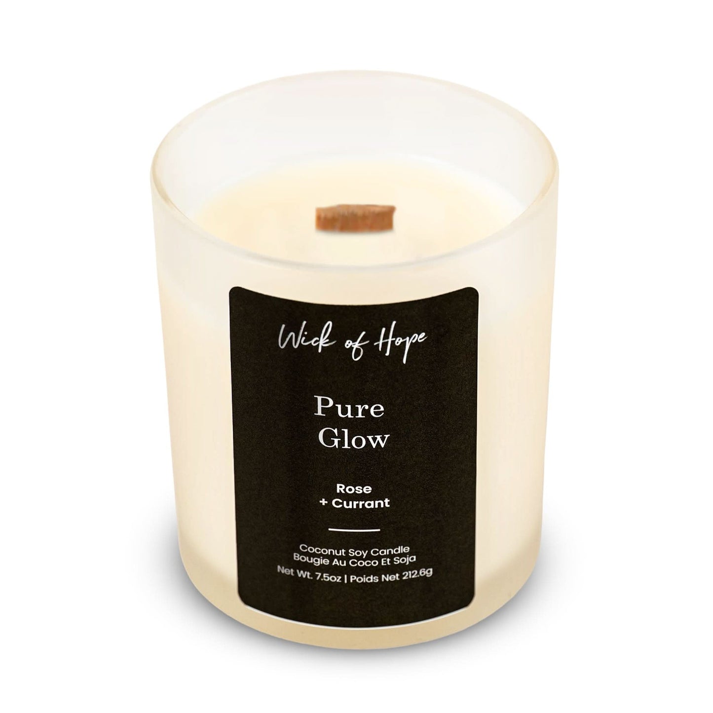 Pure Glow Candle | Rose + Currant