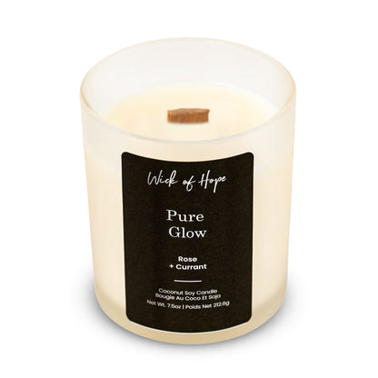 Pure Glow Candle | Rose + Currant