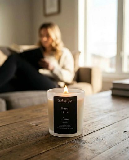 Pure Glow Candle | Rose + Currant