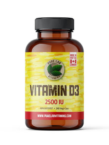 Vitamine D3 2500 UI 240 gélules végétales