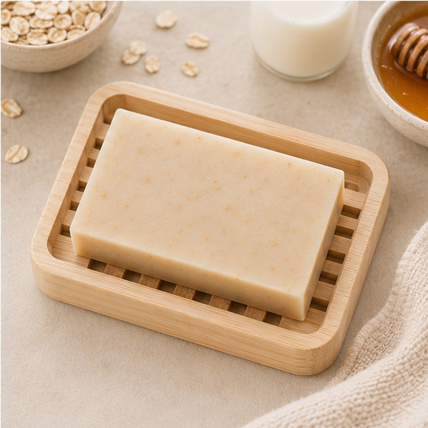 Oatmeal Milk & Honey Soap Bar