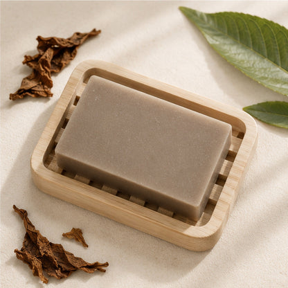 Tobacco leaf soap bar
