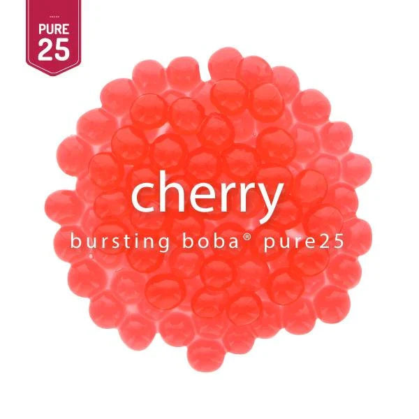 Billes éclatantes aux cerises Boba Pure25 - Billes éclatantes Boba - Bossen - Canada - Livraison gratuite au Canada pour les commandes de plus de 199 CAD