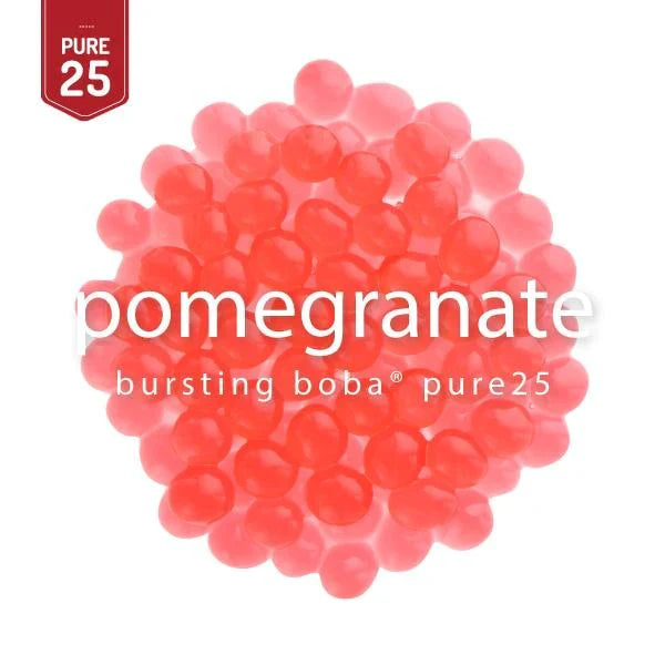 Pomegranate Bursting Boba Pure25 - Billes éclatantes Boba - Bossen - Canada - Livraison gratuite partout au Canada pour les commandes de plus de 199 CAD