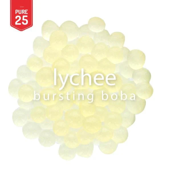 Lychee Bursting Boba Pure25 - Billes Éclatantes de Lychee - Bossen - Canada - Livraison gratuite partout au Canada pour les commandes de plus de 199 CAD