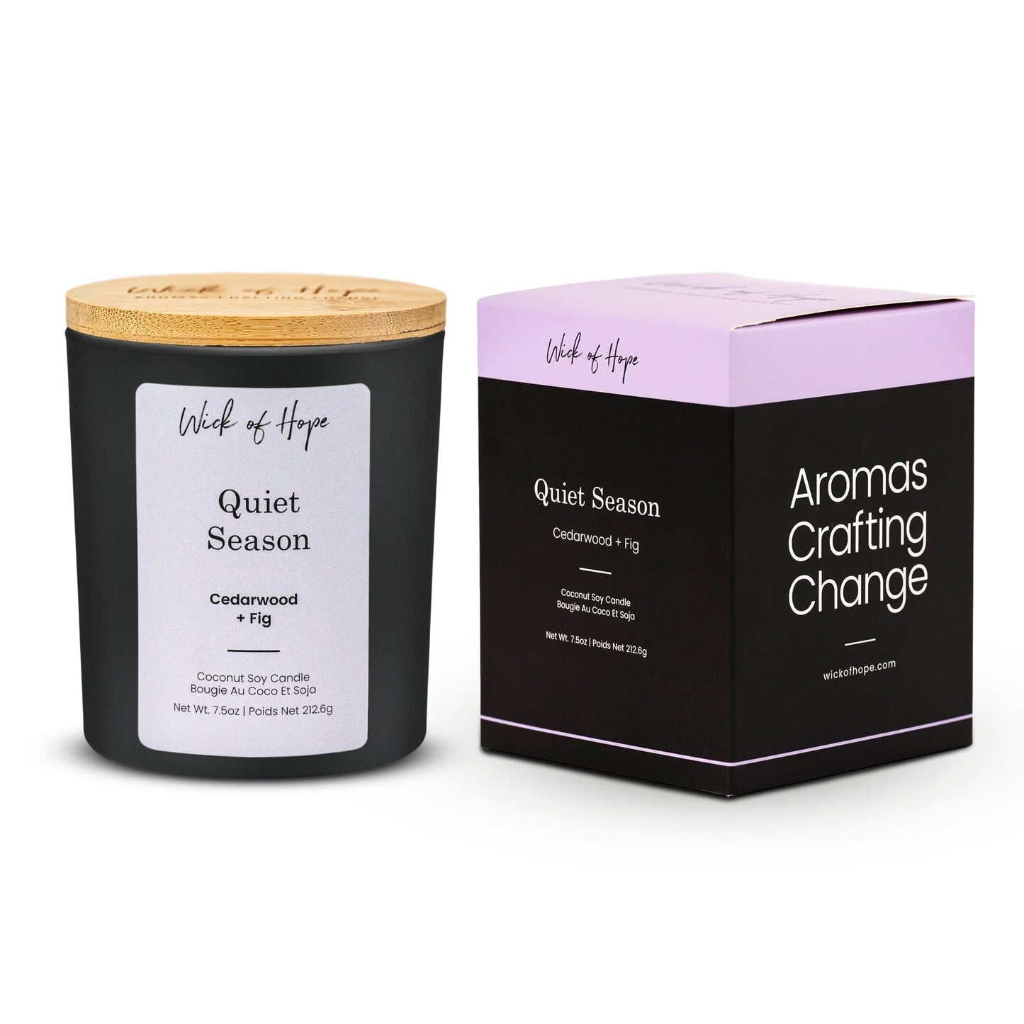 Quiet Season Candle | Cedarwood + Fig