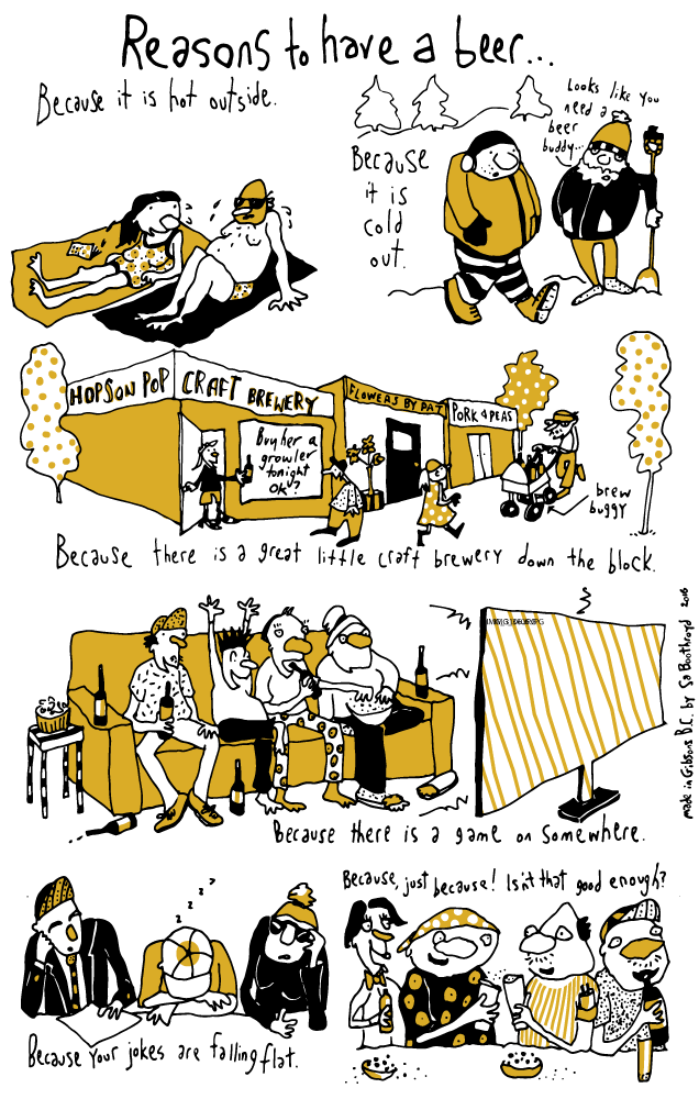 Tea Towel - Reasons For Beer