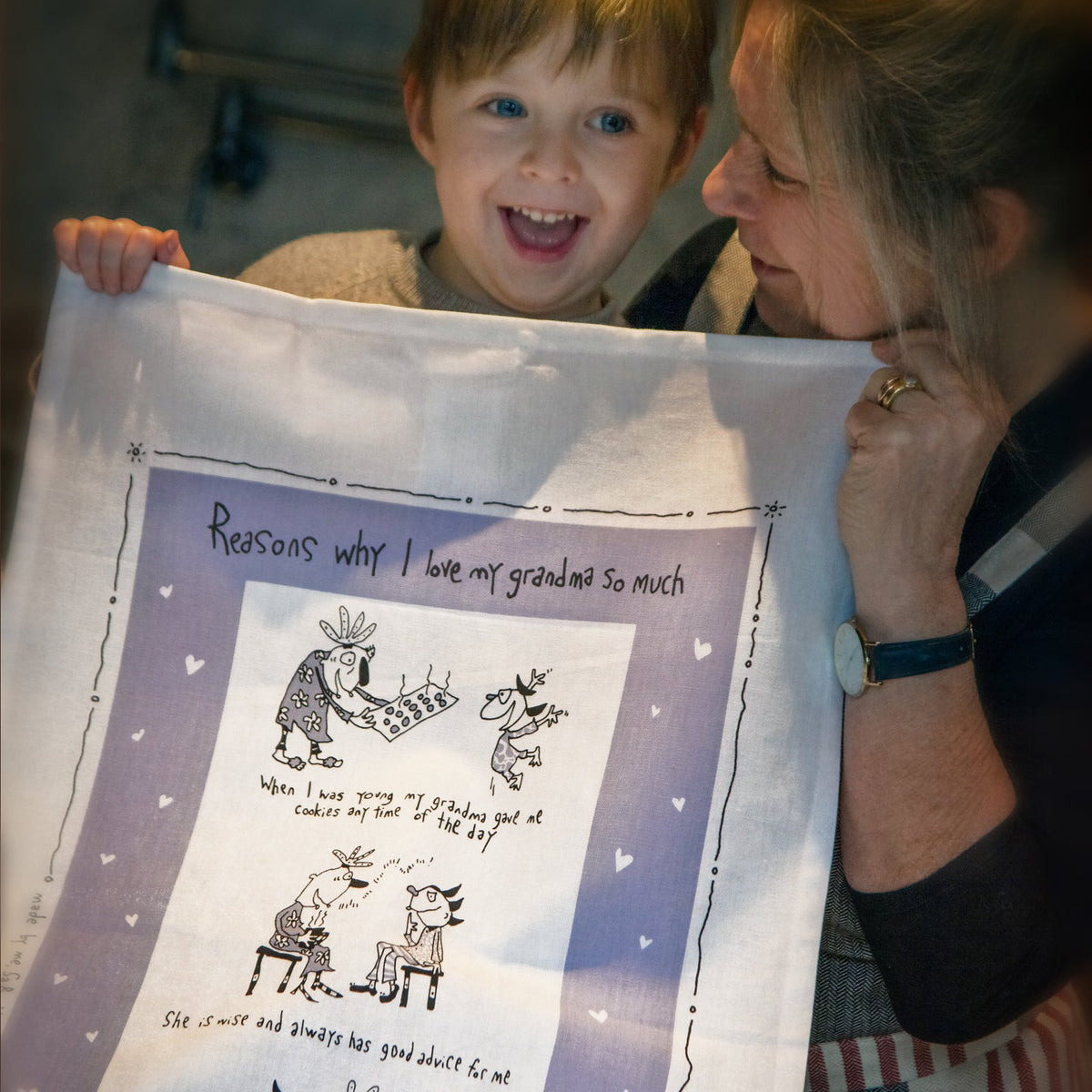 Tea Towel - Reasons For Grandma