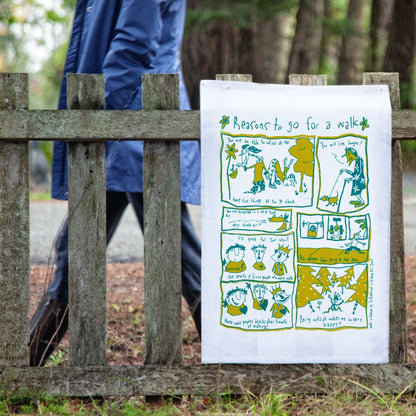 Tea Towel - Reasons for Walk