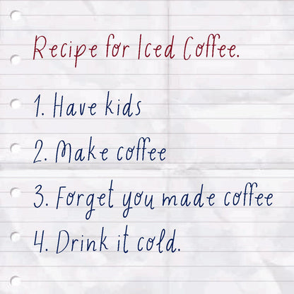 Coasters or Magnets - Recipe For Iced Coffee