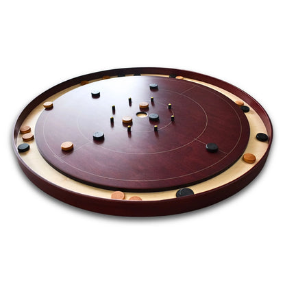 Le Red Maple par Crokinole Canada - Jeu de Crokinole de Tournoi - Conforme aux Normes NCA