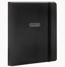 Classeur de cartes EVORETRO standard 9 pochettes avec élastique