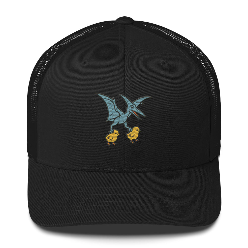 Casquette de camionneur Chickasaurous Ptéro-Volaille