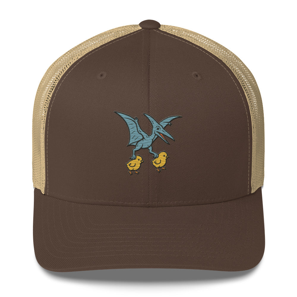 Casquette de camionneur Chickasaurous Ptéro-Volaille