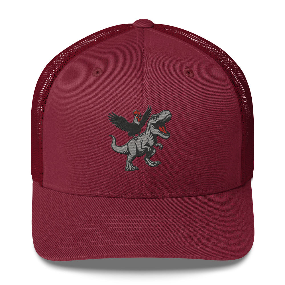 Casquette de camionneur Tyrannosaurus Pecks Chickasouras