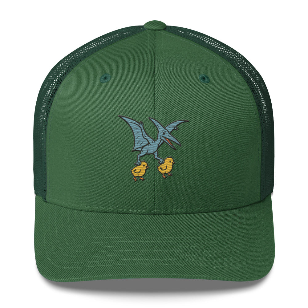 Casquette de camionneur Chickasaurous Ptéro-Volaille