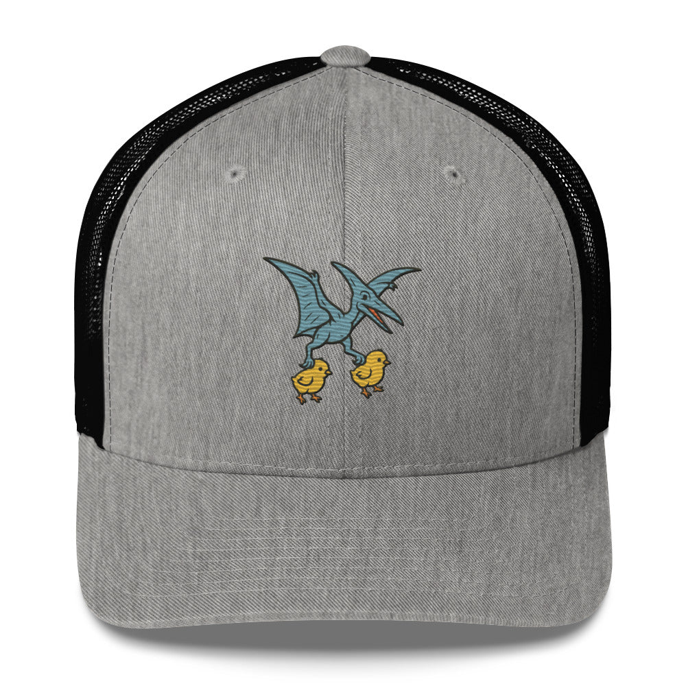 Casquette de camionneur Chickasaurous Ptéro-Volaille