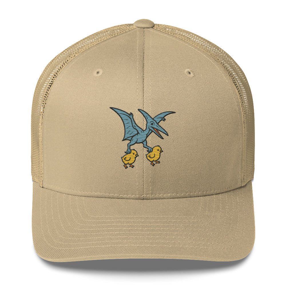 Casquette de camionneur Chickasaurous Ptéro-Volaille