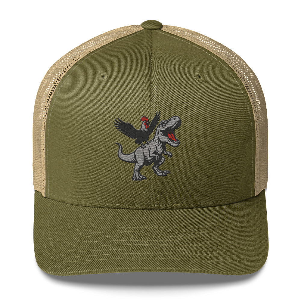 Casquette de camionneur Tyrannosaurus Pecks Chickasouras