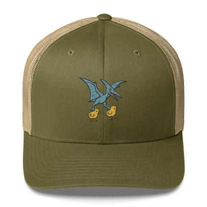 Casquette de camionneur Chickasaurous Ptéro-Volaille