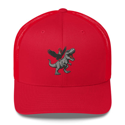 Casquette de camionneur Tyrannosaurus Pecks Chickasouras