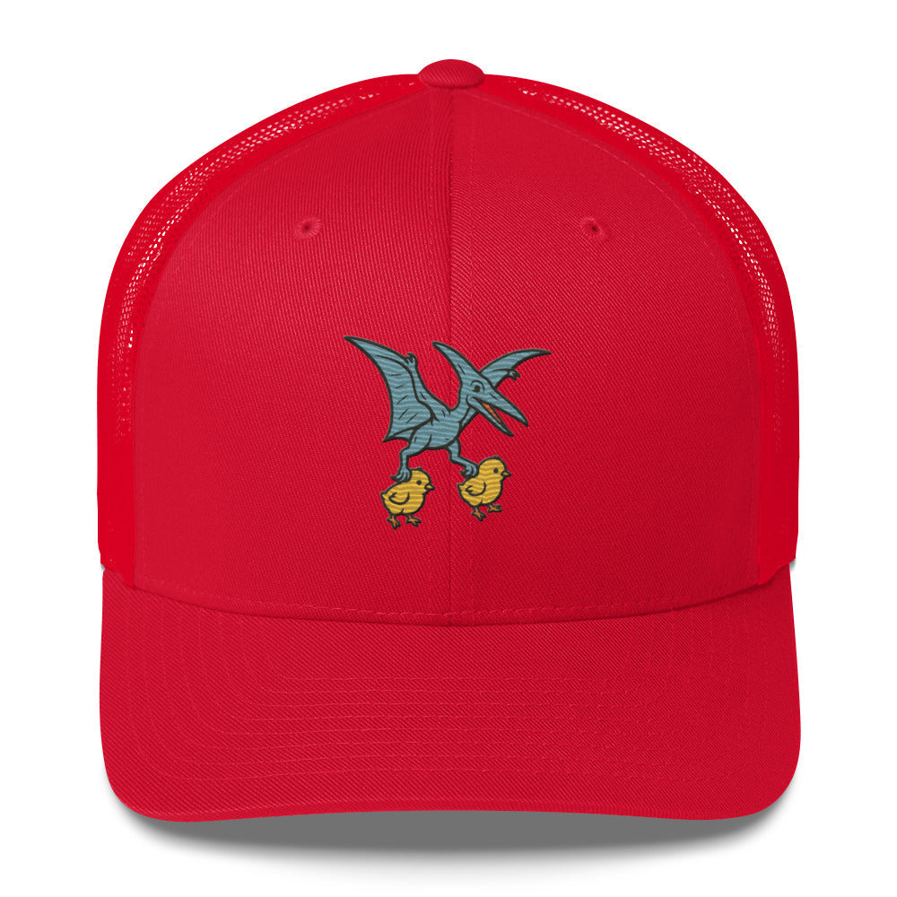 Casquette de camionneur Chickasaurous Ptéro-Volaille