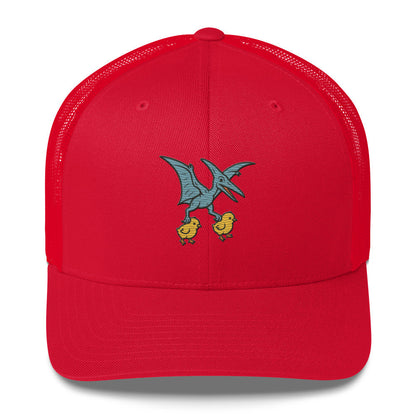 Casquette de camionneur Chickasaurous Ptéro-Volaille