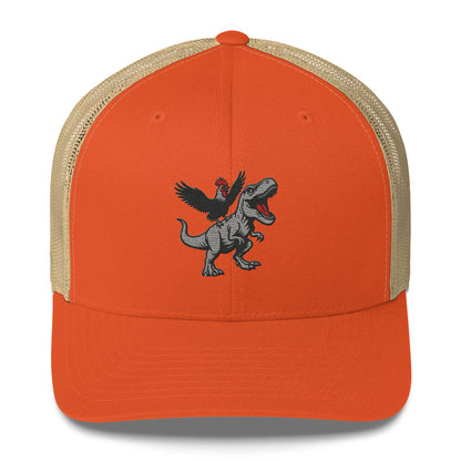 Casquette de camionneur Tyrannosaurus Pecks Chickasouras
